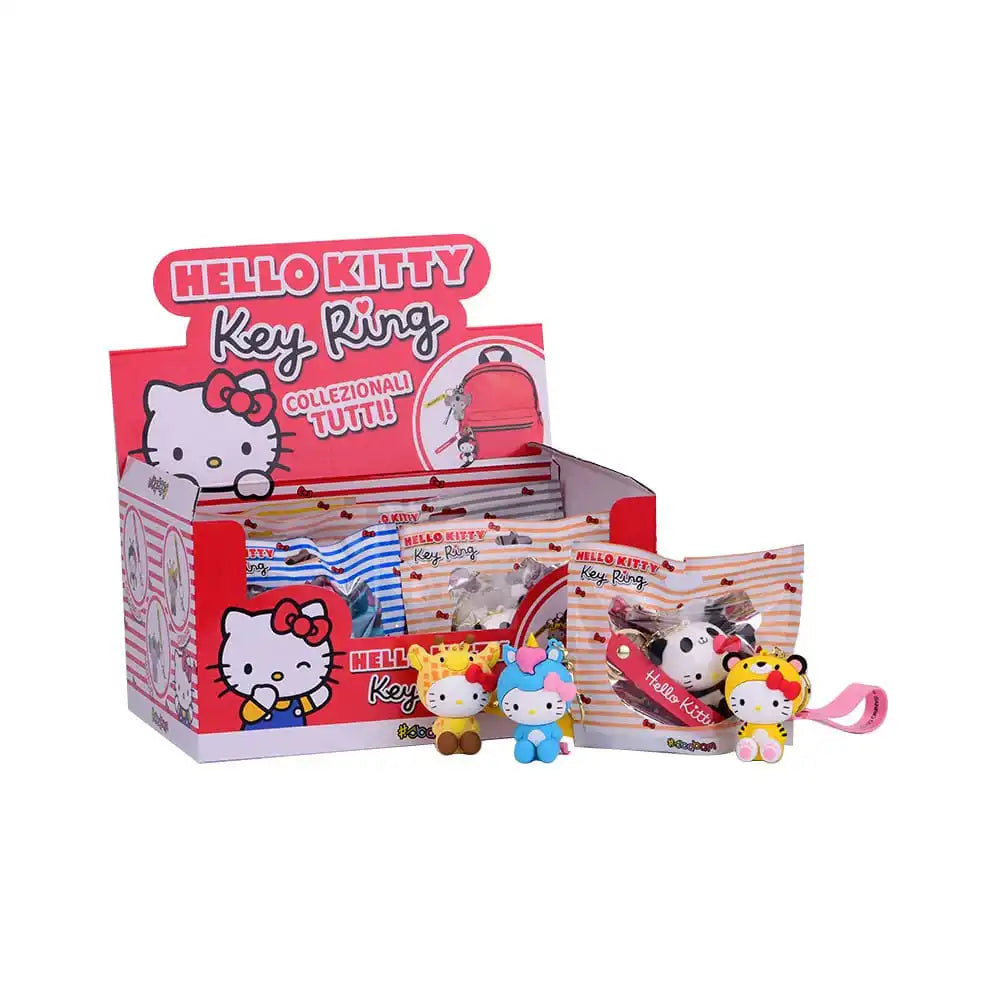 Hello Kitty Schlüsselanhänger Series 1 Display (9) - Smalltinytoystore