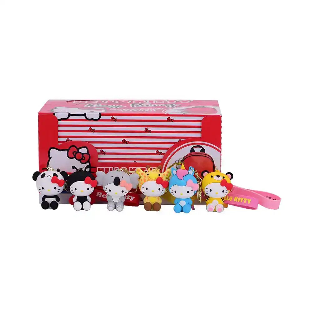 Hello Kitty Schlüsselanhänger Series 1 Display (9) - Smalltinytoystore
