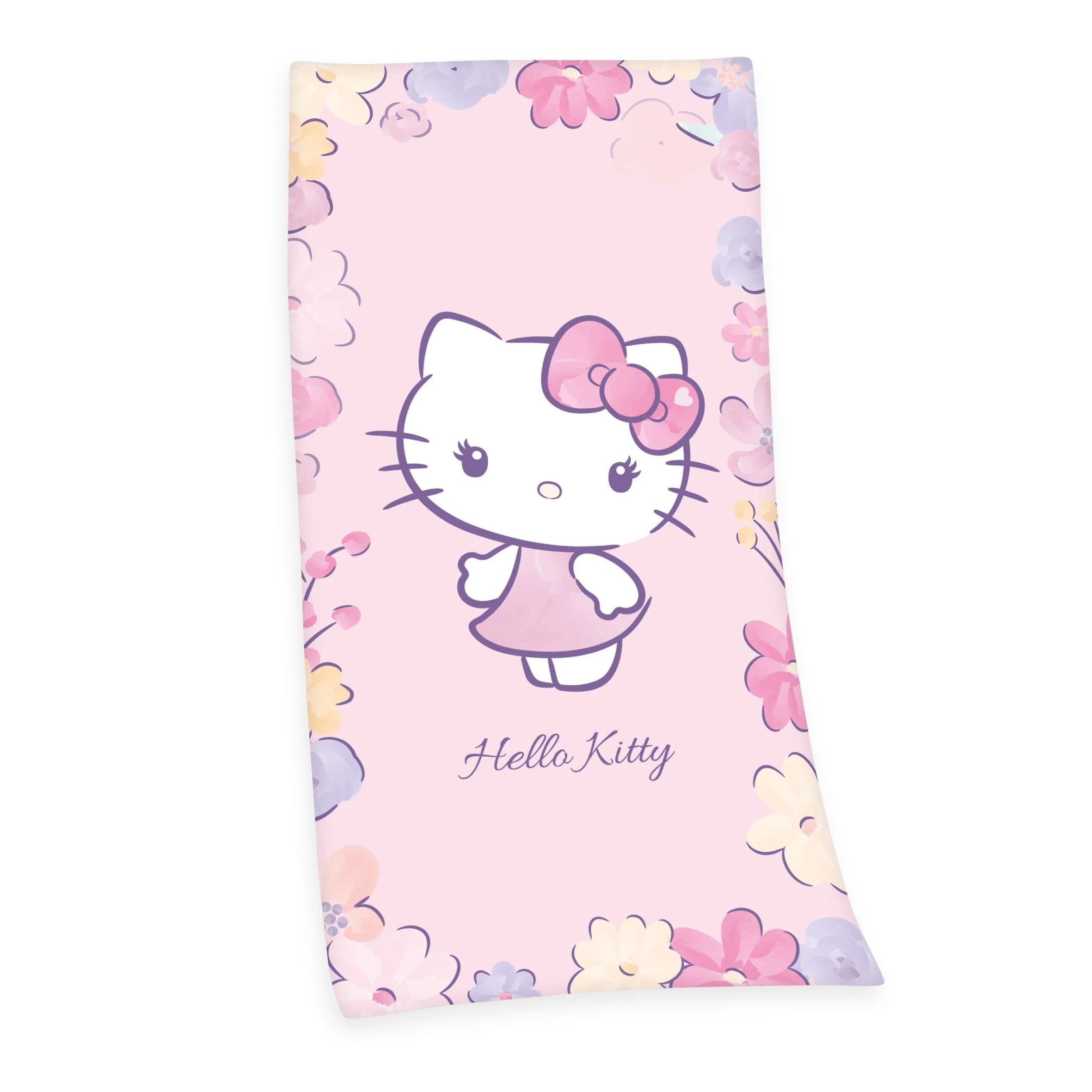 Hello Kitty Velours-Handtuch Hello Kitty 75 x 150 cm - Smalltinytoystore