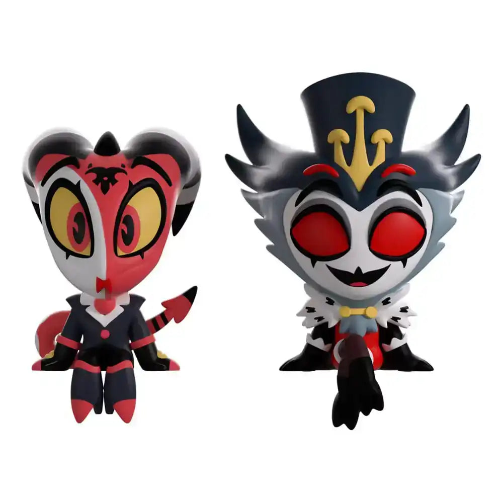 Helluva Boss Vinyl Figuren Blitzo & Stolas Monitor Buddiez