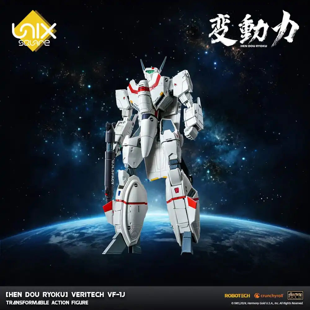 Hen Dou Ryoku Veritech Diecast Actionfigur VF-1J 21 cm - Smalltinytoystore