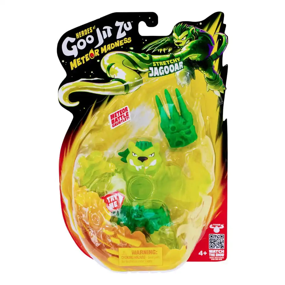 Heroes of Goo Jit Zu Meteor Madness Dehnbare Figur Jagooar 12 cm - Smalltinytoystore