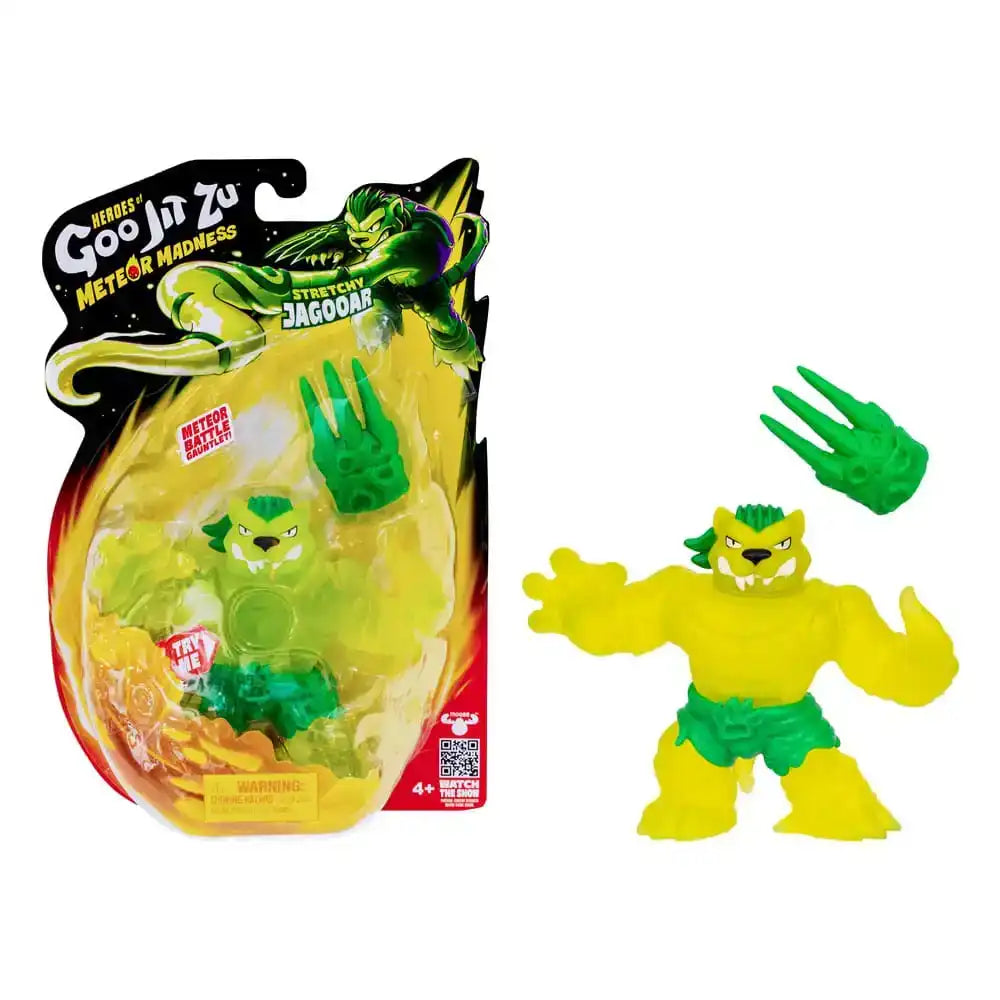 Heroes of Goo Jit Zu Meteor Madness Dehnbare Figur Jagooar 12 cm - Smalltinytoystore