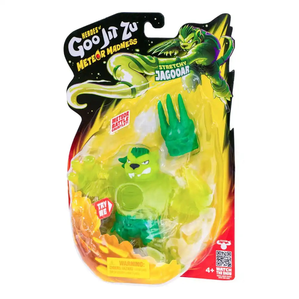 Heroes of Goo Jit Zu Meteor Madness Dehnbare Figur Jagooar 12 cm - Smalltinytoystore