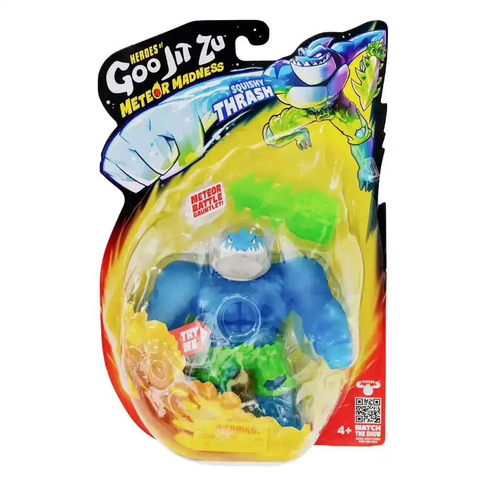 Heroes of Goo Jit Zu Meteor Madness Dehnbare Figur Thrash 12 cm - Smalltinytoystore