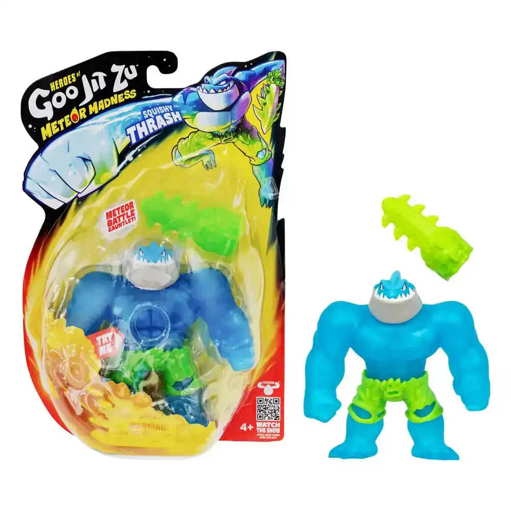 Heroes of Goo Jit Zu Meteor Madness Dehnbare Figur Thrash 12 cm - Smalltinytoystore