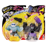 Heroes of Goo Jit Zu Meteor Madness Dehnbare Figuren 2er-Pack Pantaro vs. Sludgewing 12 cm - Smalltinytoystore