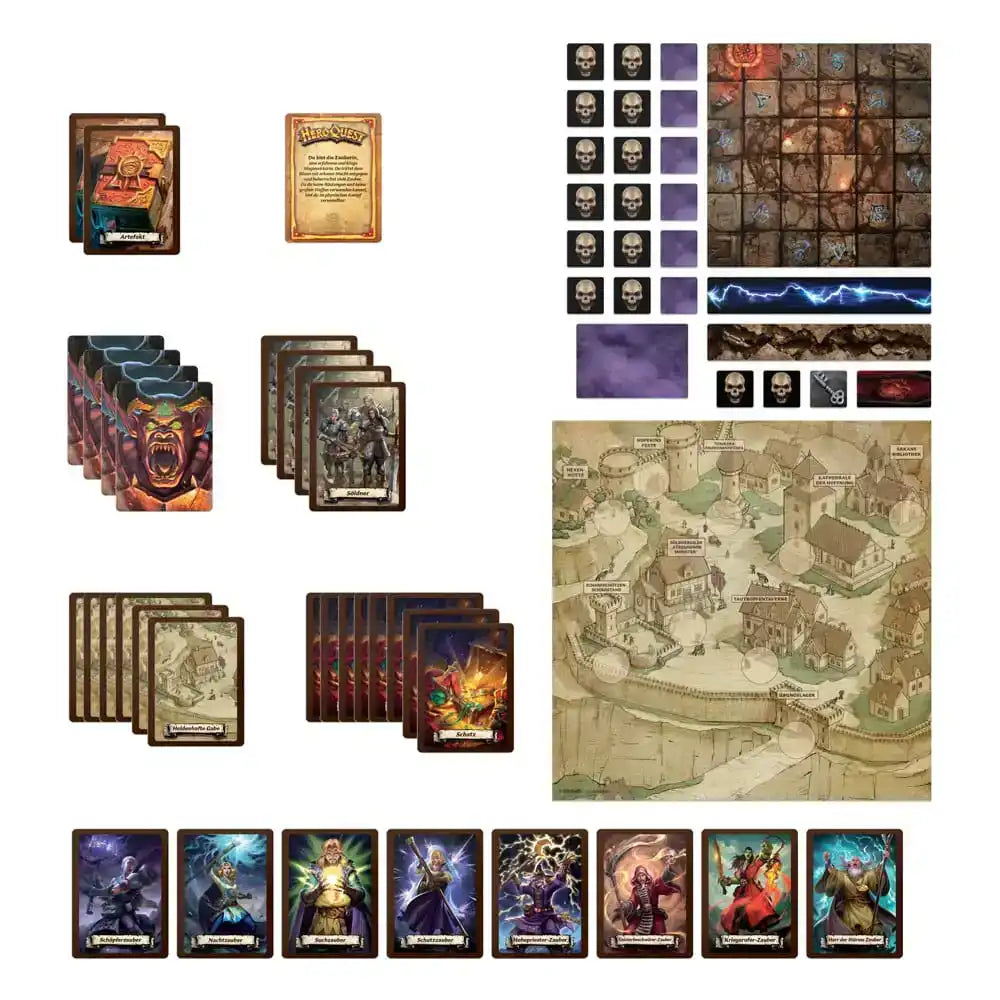 HeroQuest Brettspiel-Erweiterung Morcars Magier Abenteuerpack *Deutsche Version*