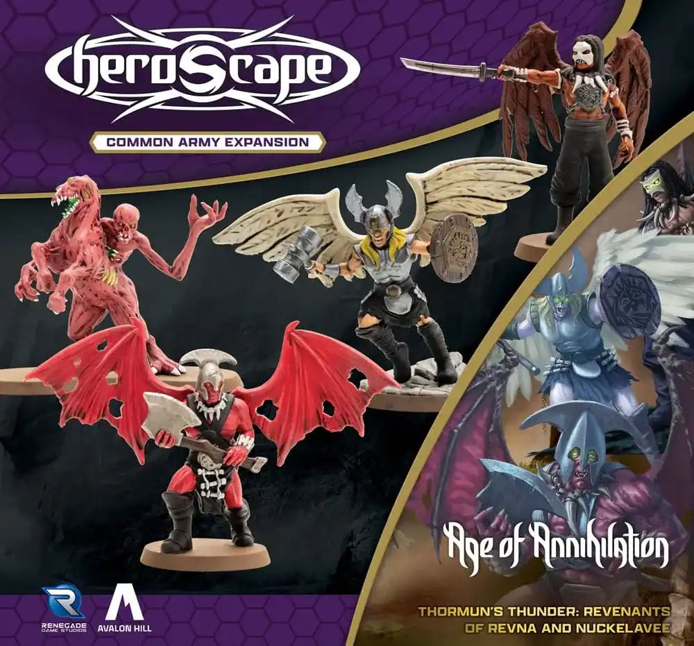 Heroscape Armeeerweiterung Age of Annihilation Revenants of Revna & Nuckelavee (Common) *Englische Version*