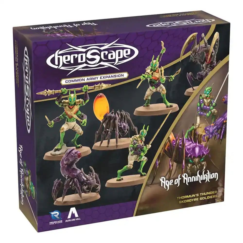 Heroscape Armeeerweiterung Age of Annihilation Skordyre Soldiers (Common) *Englische Version*