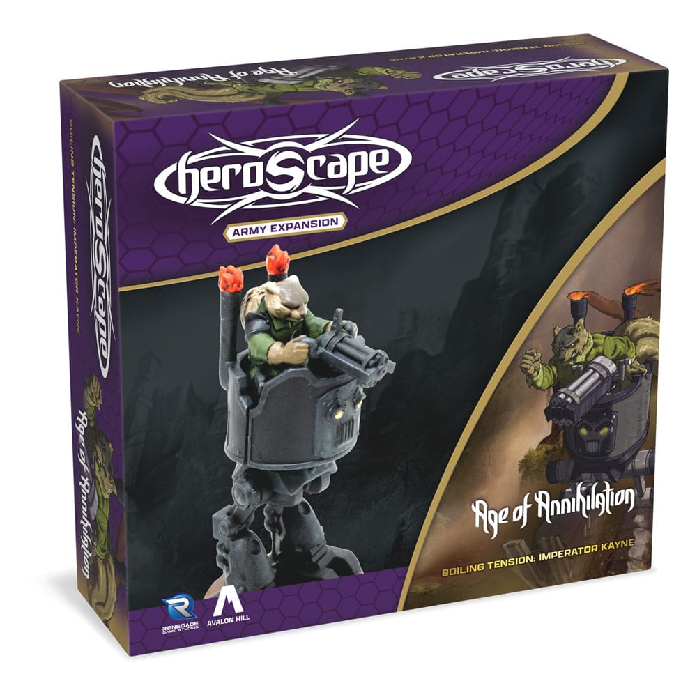 Heroscape Armeeerweiterung Boiling Tension: Imperator Kayne *Englische Version* - Smalltinytoystore