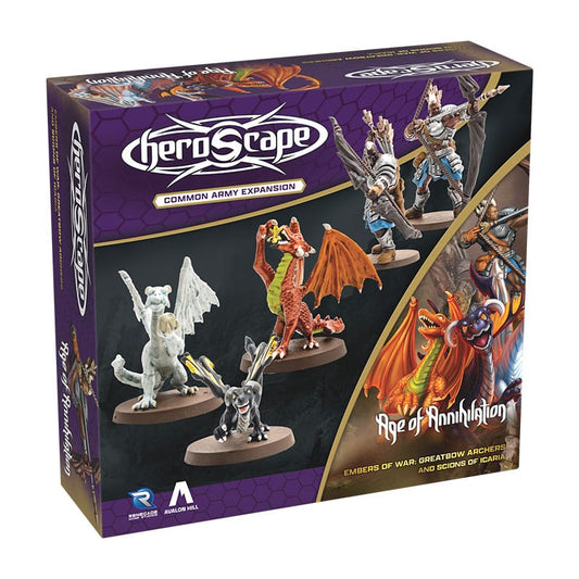 Heroscape Armeeerweiterung Embers of War: Greatbow Archers and Scions of Icaria *Englische Version* - Smalltinytoystore