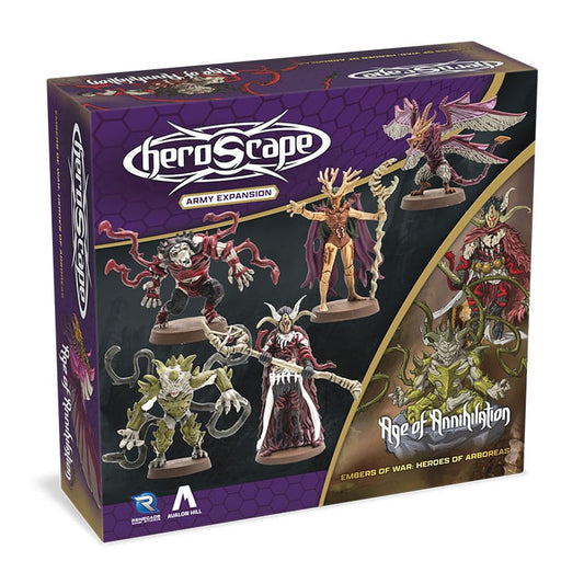 Heroscape Armeeerweiterung Embers of War: Heroes of Arboreas *Englische Version* - Smalltinytoystore