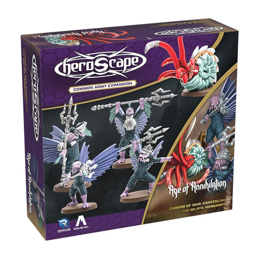 Heroscape Armeeerweiterung Embers of War: Krakenling & Gelryie Vanguards *Englische Version* - Smalltinytoystore