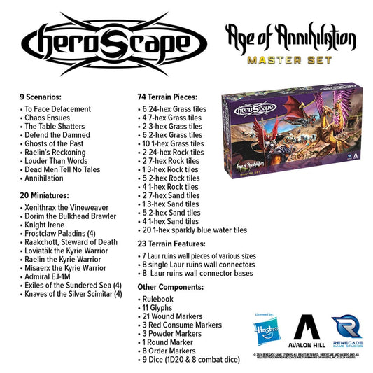 Heroscape Brettspiel Age of Annihilation Master Set *Englische Version* - Smalltinytoystore