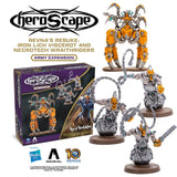 Heroscape Erweiterung Revna's Rebuke: Iron Lich Viscerot and Necrotech Wraithriders Army *Englische Version* - Smalltinytoystore