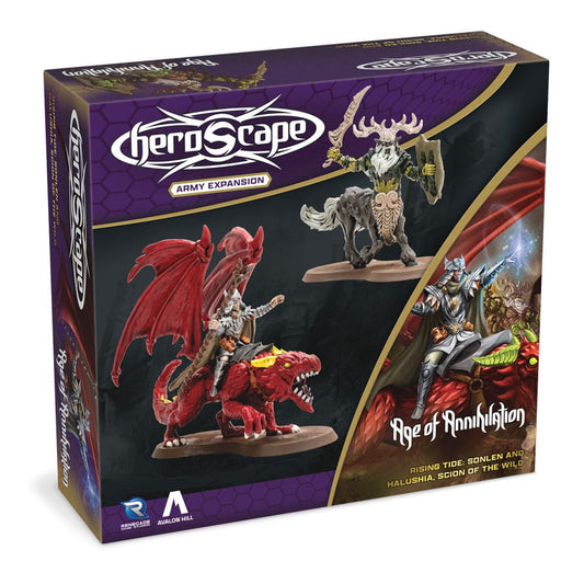 Heroscape Erweiterung Rising Tide - Sonlen & Halushia, Scion of the Wild Army *Englische Version* - Smalltinytoystore
