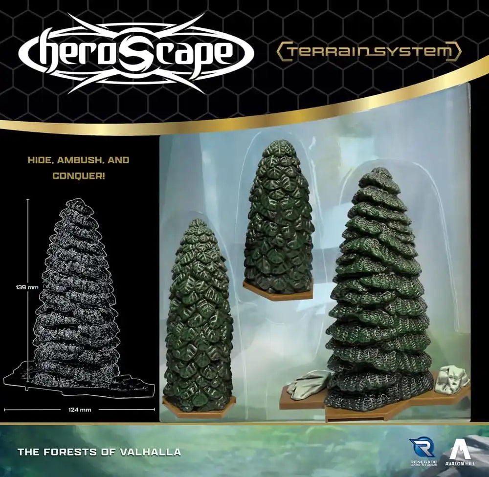 Heroscape Terrain-Erweiterung Forests of Valhalla *Englische Version*