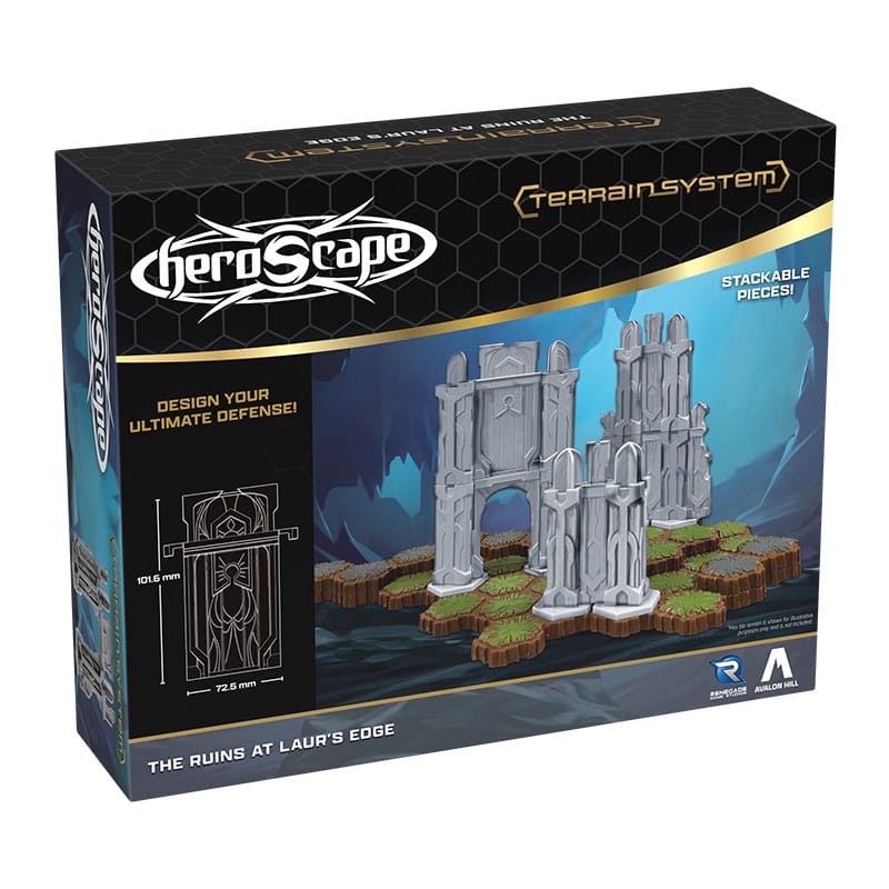 Heroscape Terrain-Erweiterung The Ruins at Laur's Edge *Englische Version* - Smalltinytoystore