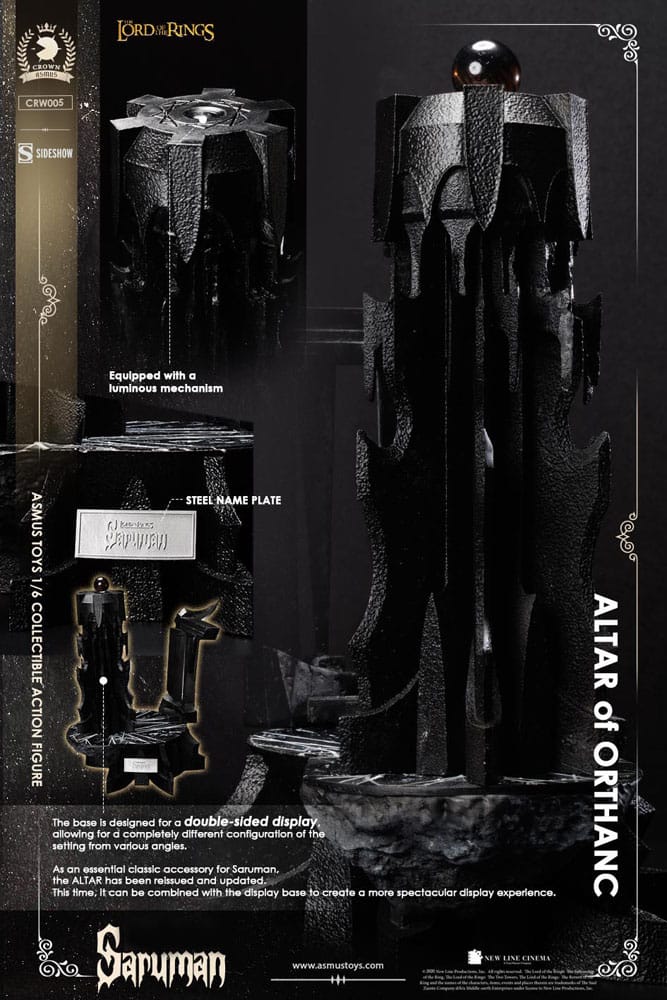Herr der Ringe Actionfigur 1/6 Saruman 31 cm - Smalltinytoystore
