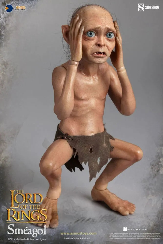 Herr der Ringe Actionfigur 1/6 Sméagol 20 cm - Smalltinytoystore