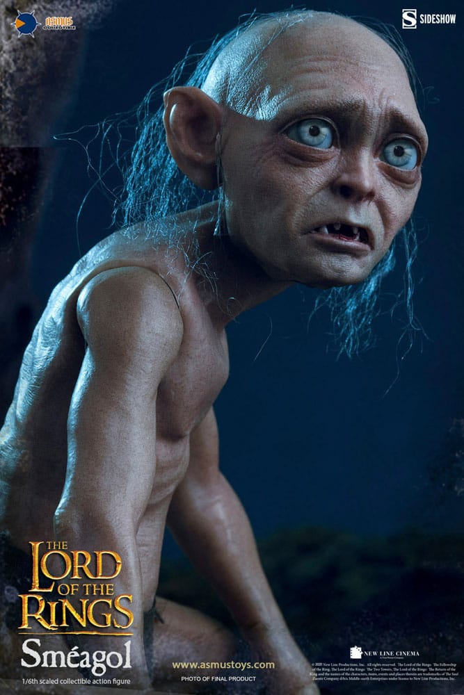Herr der Ringe Actionfigur 1/6 Sméagol 20 cm - Smalltinytoystore