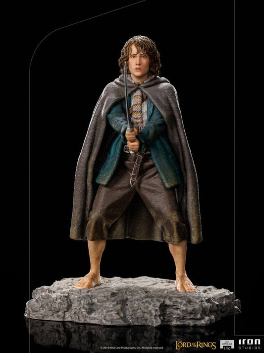 Herr der Ringe BDS Art Scale Statue 1/10 Pippin 12 cm - Smalltinytoystore