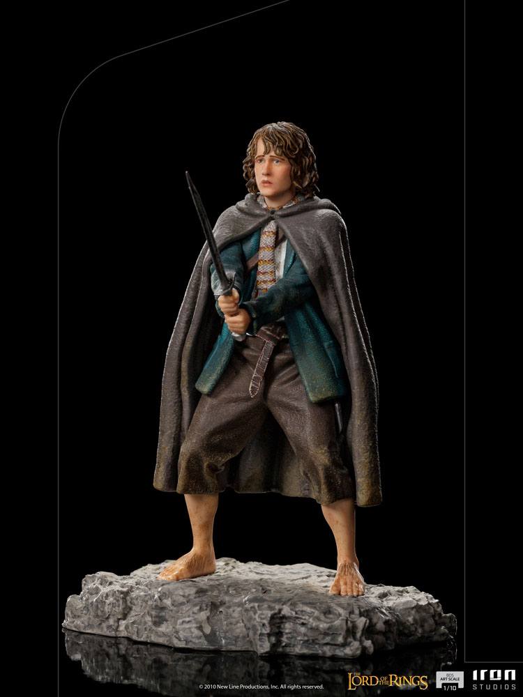 Herr der Ringe BDS Art Scale Statue 1/10 Pippin 12 cm - Smalltinytoystore
