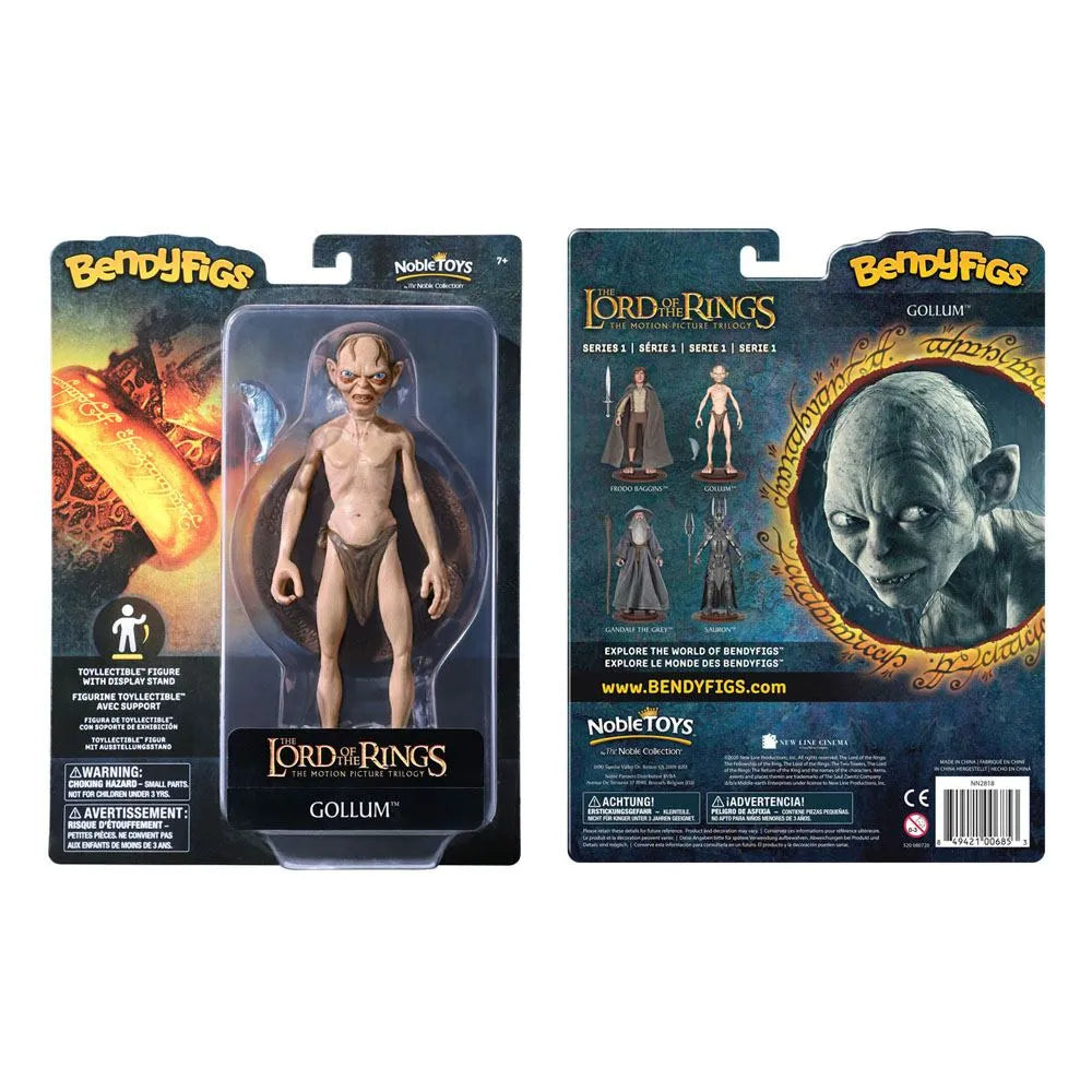 Herr der Ringe Bendyfigs Biegefigur Gollum 19 cm - Smalltinytoystore