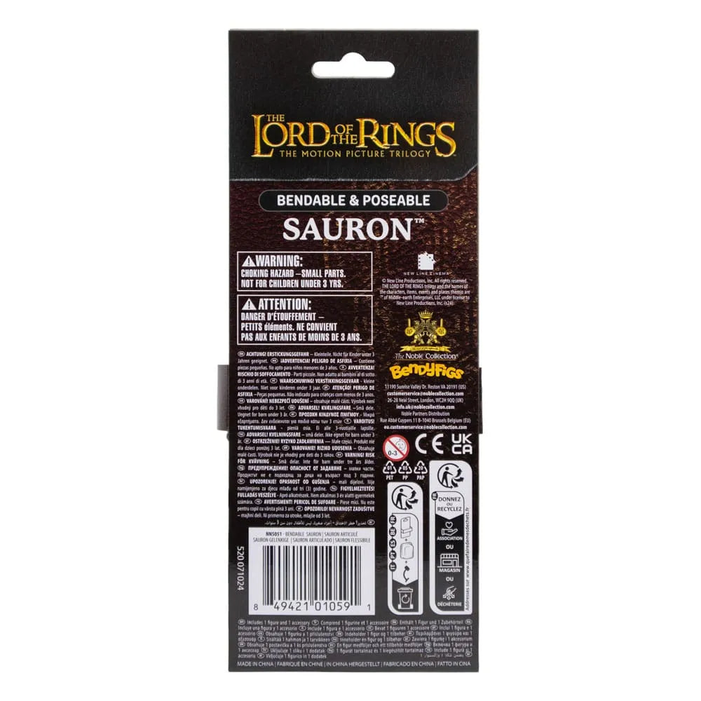 Herr der Ringe Bendyfigs Biegefigur Sauron 19 cm - Smalltinytoystore