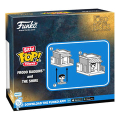Herr der Ringe Bitty POP! Town Vinyl Figur Frodo at Shire - Smalltinytoystore