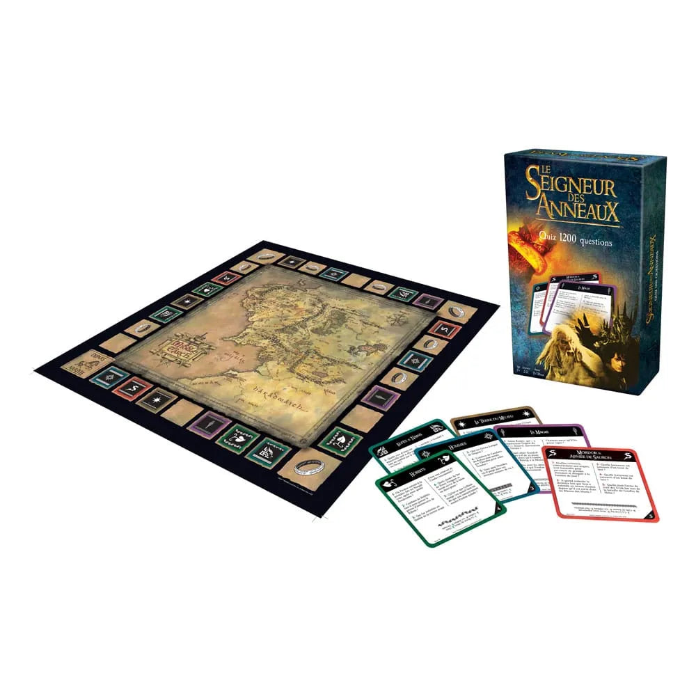 Herr der Ringe Brettspiel Quiz 1200 Questions *Französische Version* - Smalltinytoystore