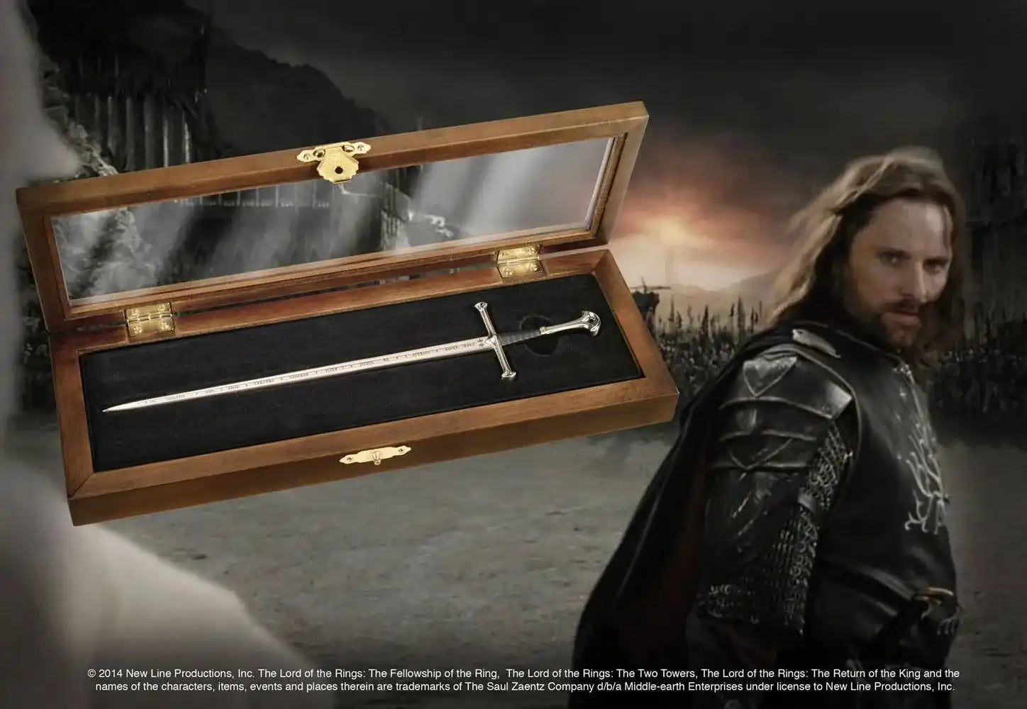 Herr der Ringe Briefoeffner Anduril - Smalltinytoystore