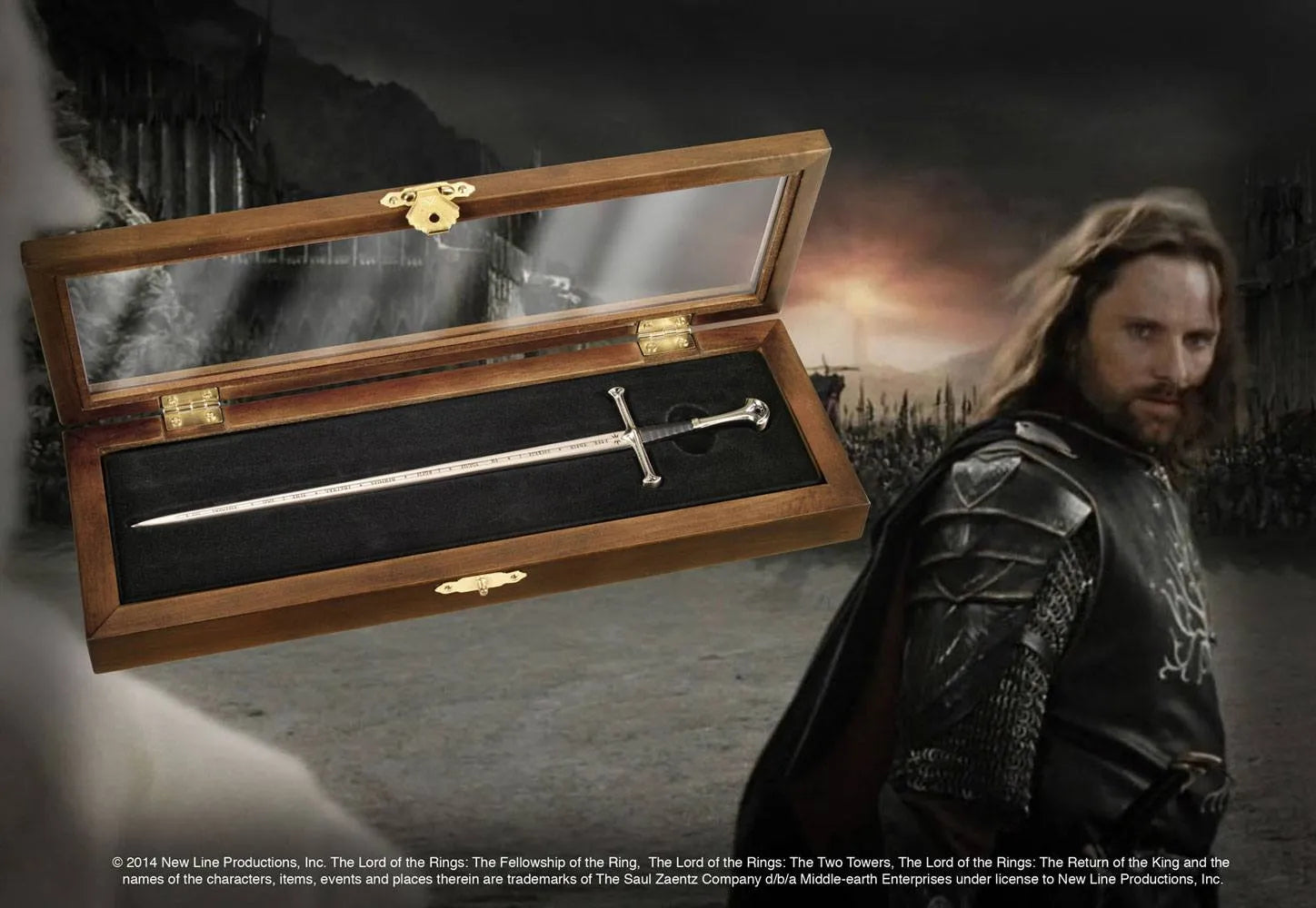 Herr der Ringe Briefoeffner Anduril - Smalltinytoystore
