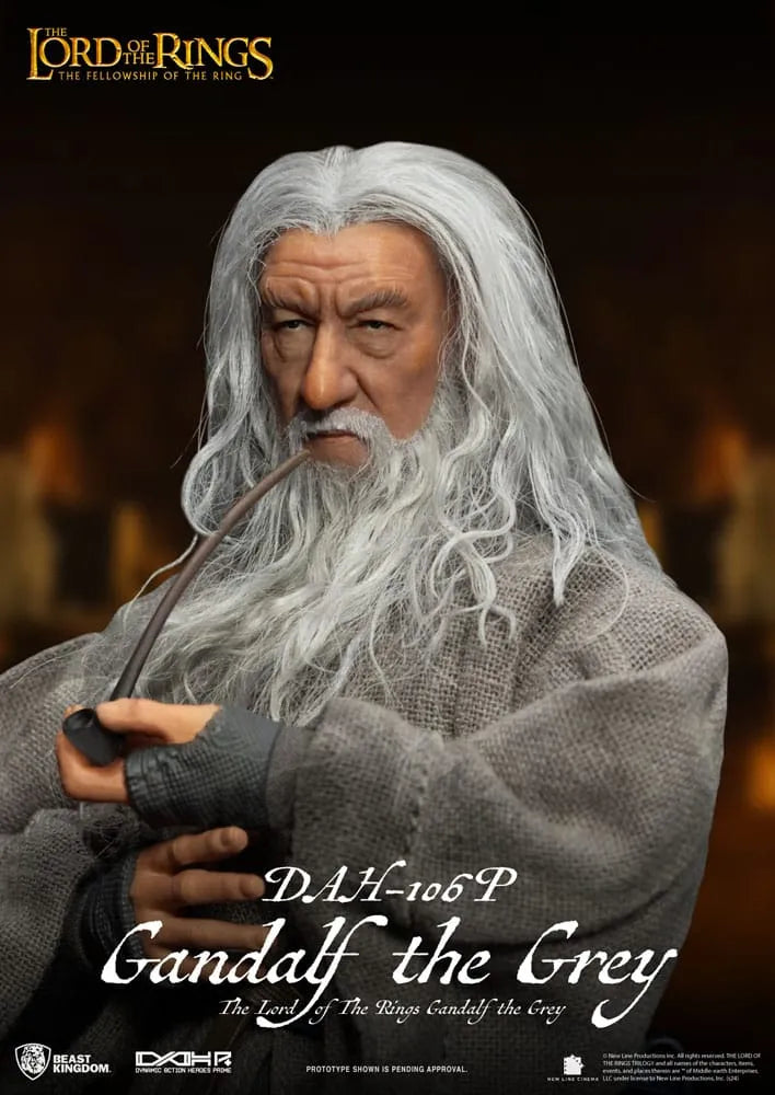 Herr der Ringe Dynamic 8ction Heroes Actionfigur 1/9 Gandalf der Graue 21 cm - Smalltinytoystore
