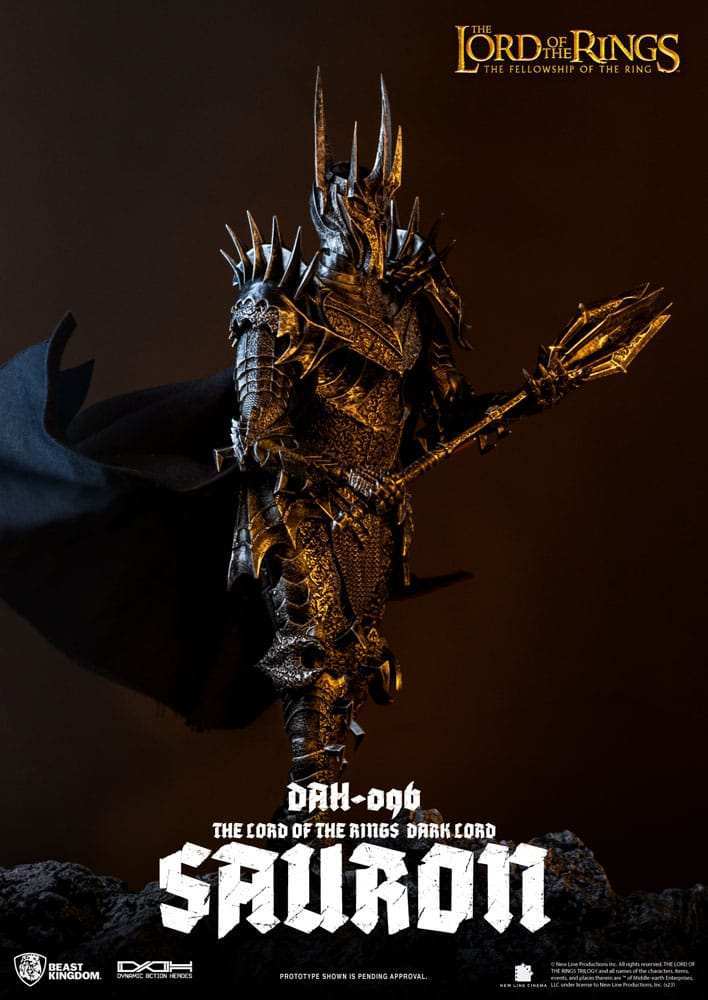 Herr der Ringe Dynamic 8ction Heroes Actionfigur 1/9 Sauron 29 cm - Smalltinytoystore