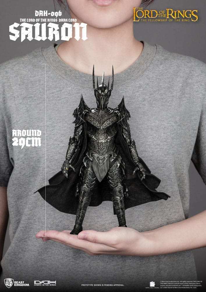 Herr der Ringe Dynamic 8ction Heroes Actionfigur 1/9 Sauron 29 cm - Smalltinytoystore