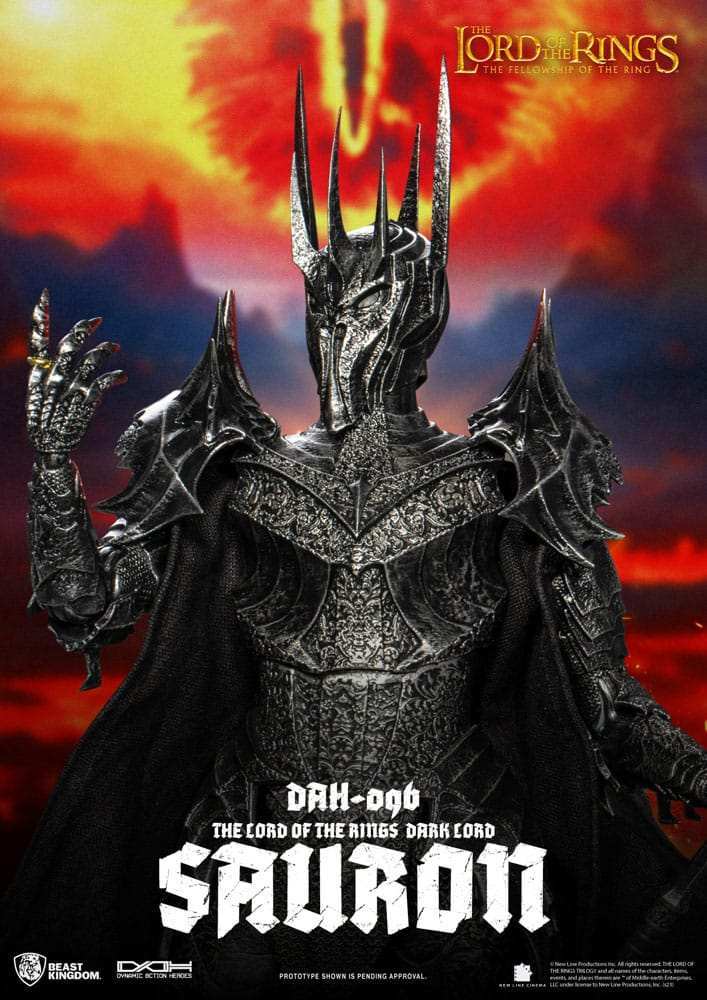Herr der Ringe Dynamic 8ction Heroes Actionfigur 1/9 Sauron 29 cm - Smalltinytoystore