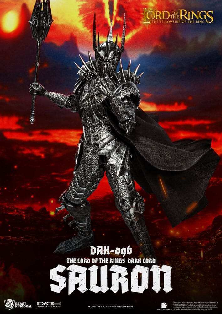 Herr der Ringe Dynamic 8ction Heroes Actionfigur 1/9 Sauron 29 cm - Smalltinytoystore