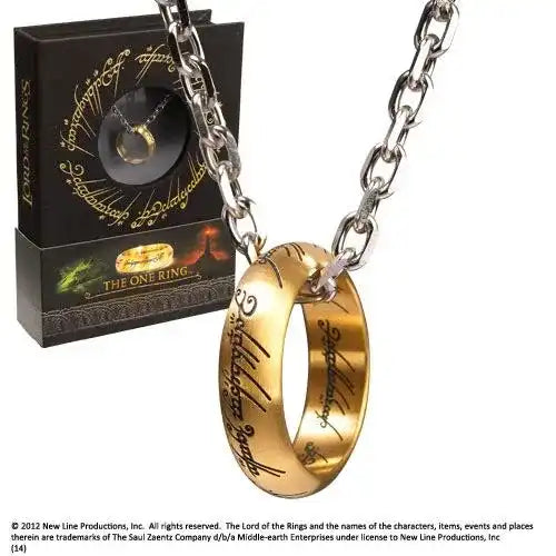 Herr der Ringe Edelstahl-Kette Der Eine Ring - Smalltinytoystore