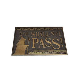 Herr der Ringe Fußmatte You Shall Not Pass 40 x 60 cm - Smalltinytoystore