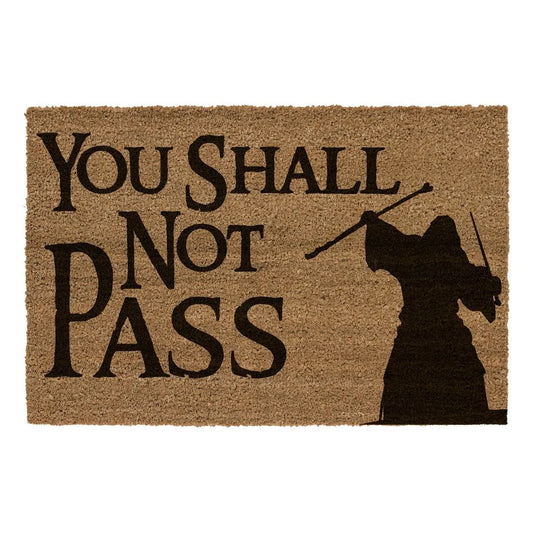 Herr der Ringe Fußmatte You Shall Not Pass 60 x 40 cm - Smalltinytoystore
