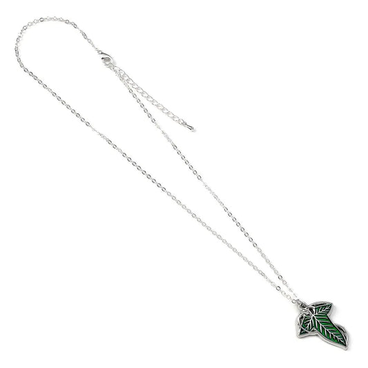 Herr der Ringe Halskette & Anhänger The Leaf of Lorien - Smalltinytoystore