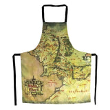 Herr der Ringe Kochschürze The Middle Earth Map - Smalltinytoystore