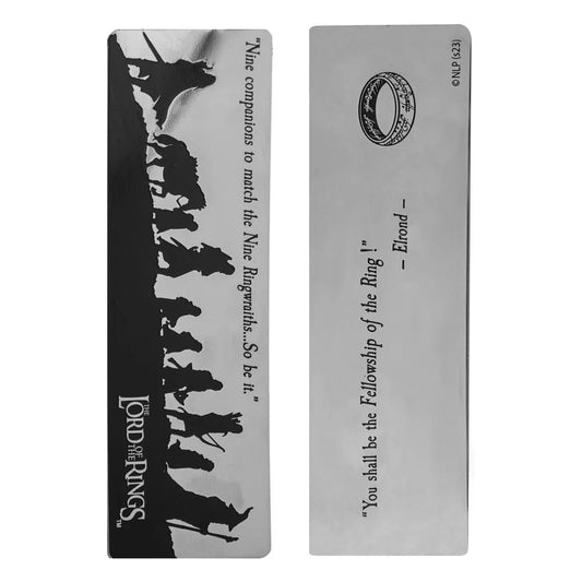 Herr der Ringe Lesezeichen Fellowship of the Ring 14 x 4 cm - Smalltinytoystore