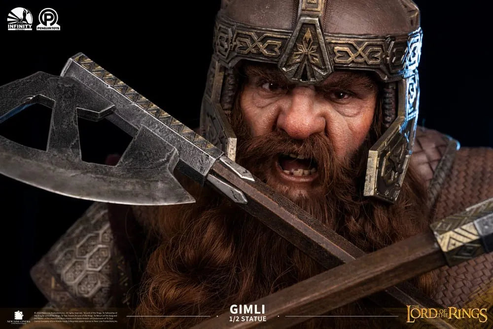 Herr der Ringe Master Forge Series Statue 1/2 Gimli 88 cm - Smalltinytoystore