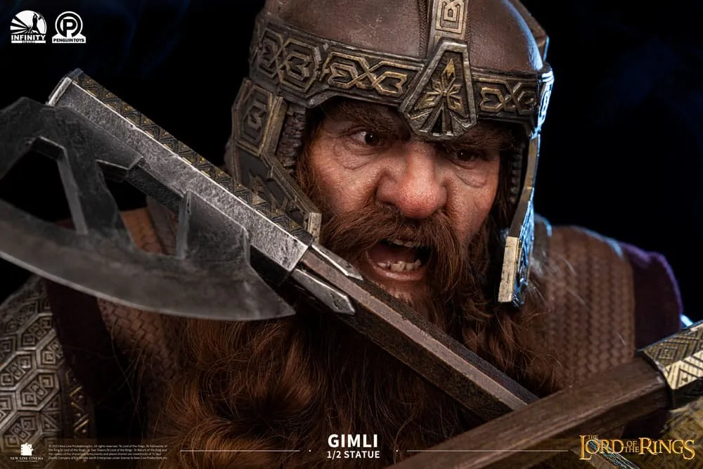 Herr der Ringe Master Forge Series Statue 1/2 Gimli 88 cm - Smalltinytoystore