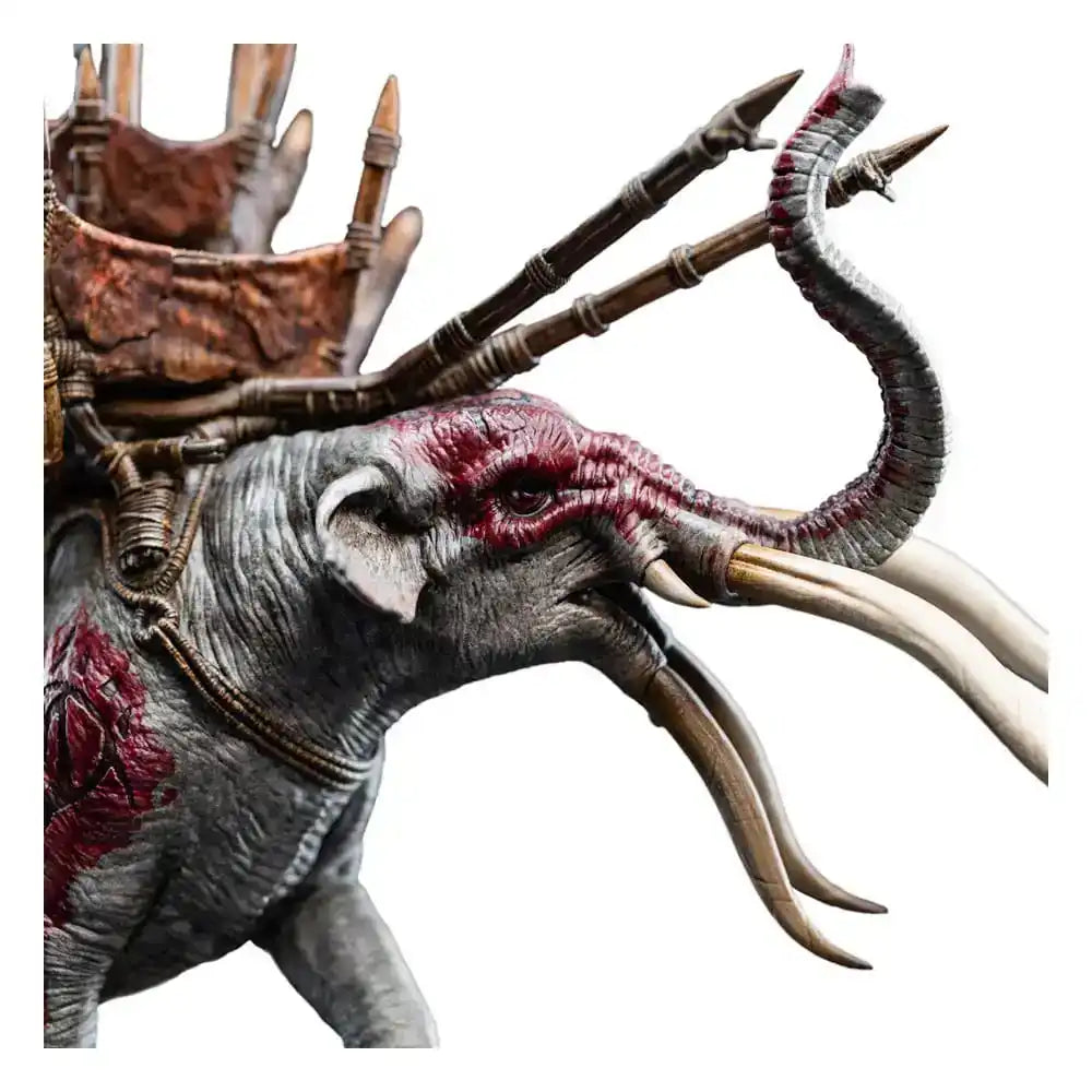 Herr der Ringe Mini Statue Mumak in Battle 17 cm - Smalltinytoystore