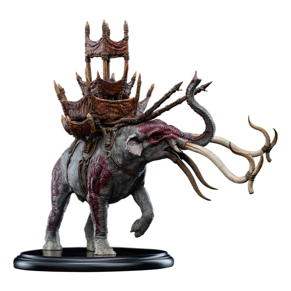 Herr der Ringe Mini Statue Mumak in Battle 17 cm - Smalltinytoystore