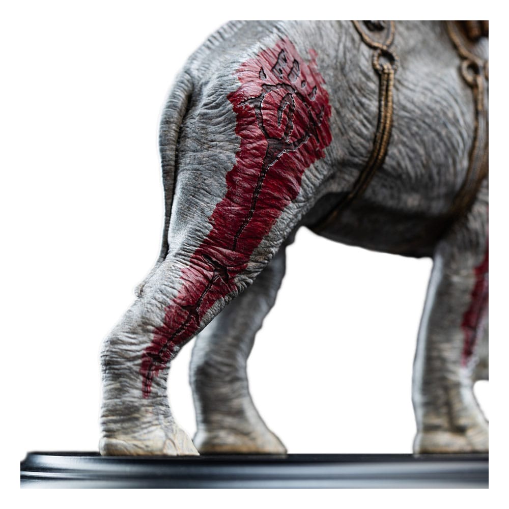 Herr der Ringe Mini Statue Mumak in Battle 17 cm - Smalltinytoystore